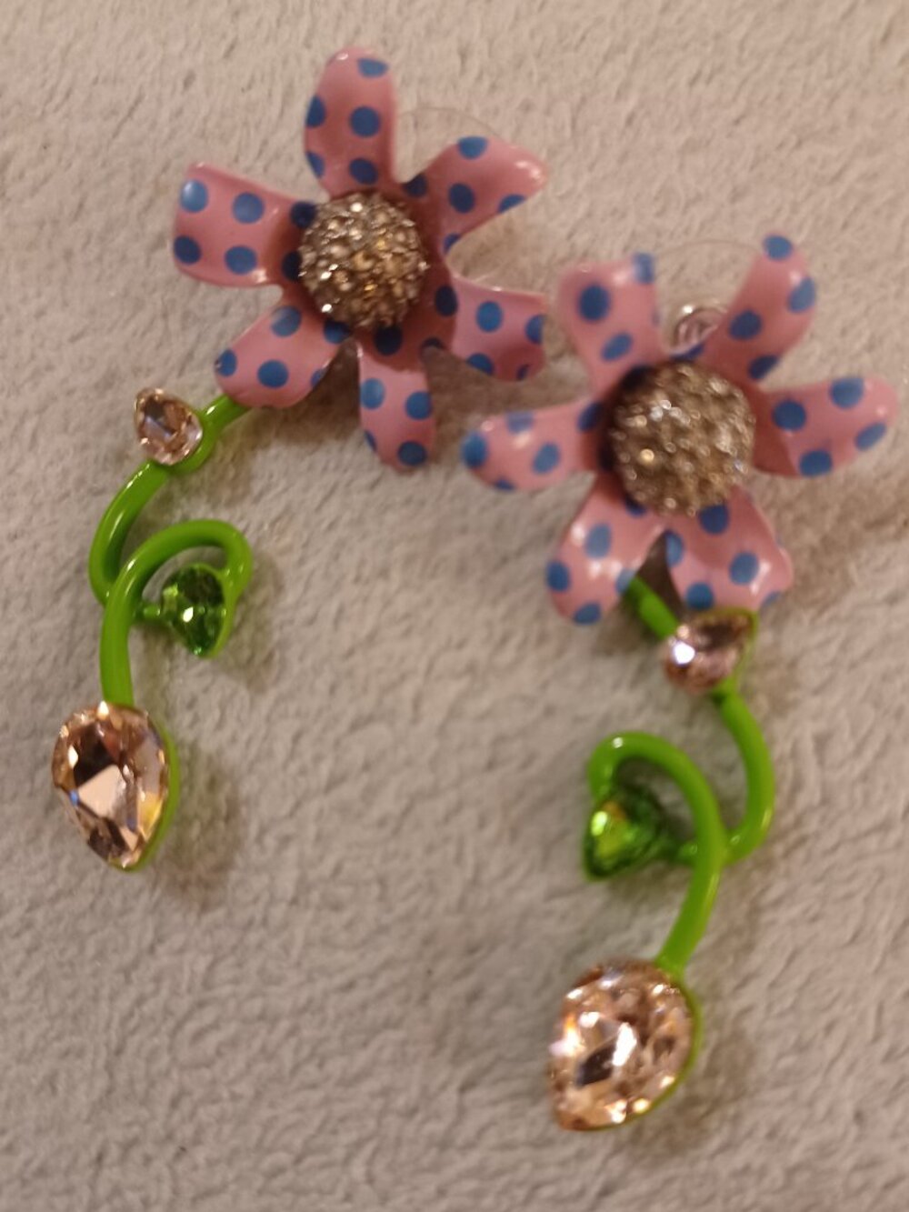 Betsey Johnson Earrings Floral